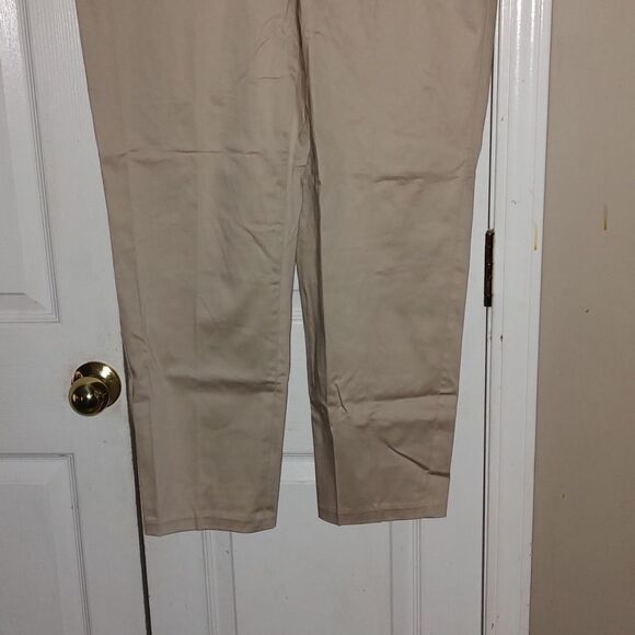 Christopher & Banks  Tan Signature Comfort  dress pants NWT Sz 12 - Picture 2 of 6